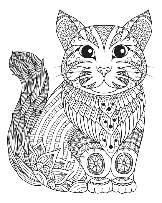 Free Adult Coloring Book