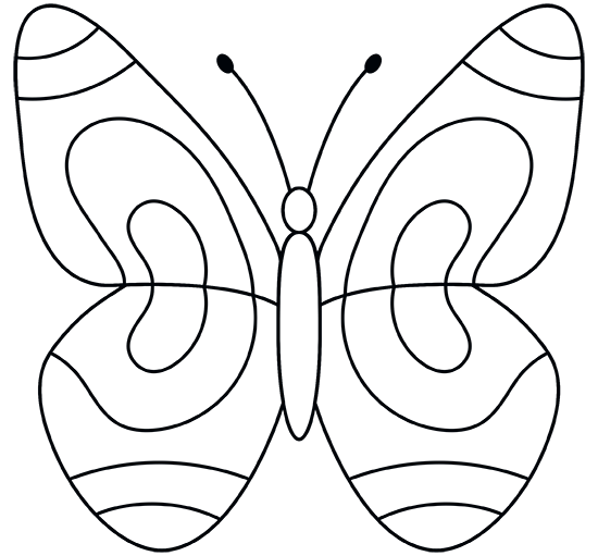 Decorate delightful butterfly printables with happy expressions