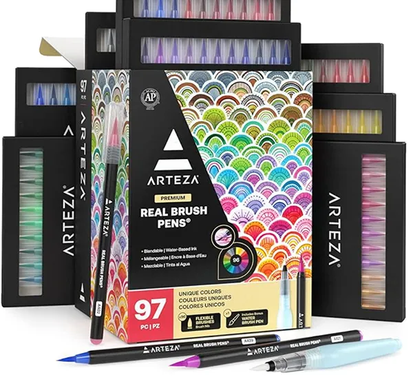 Arteza Real Brush Pens