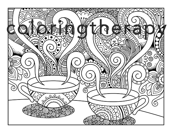Trippy Starfish Coloring Pages