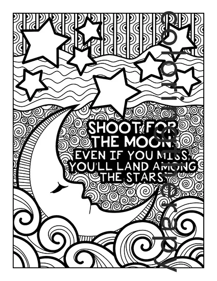 Trippy Starfish Coloring Pages