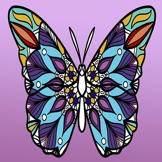 Butterfly Mandalas