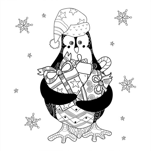 Delightful Christmas Coloring