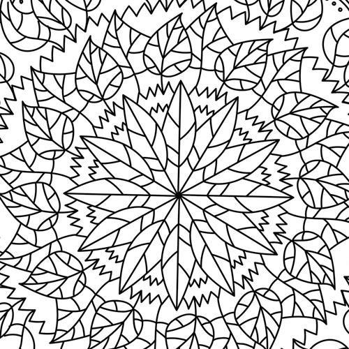 Fall Leaves Mandalas