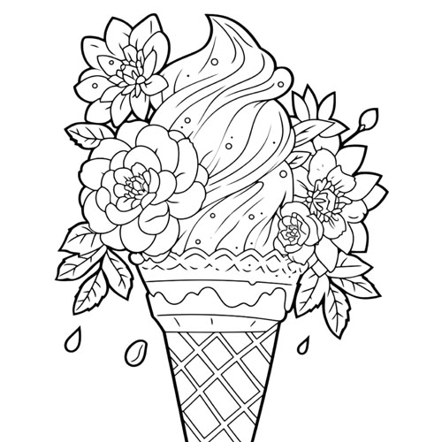 Flowers in Ice Cream - Vol 1