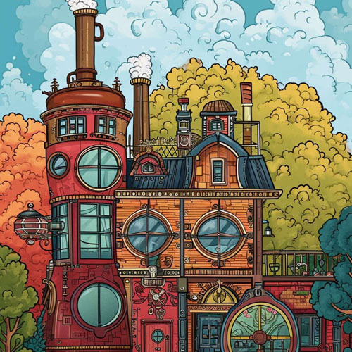 Steampunk House - Vol 1