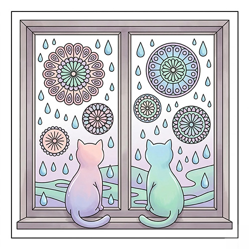 Cozy House Coloring