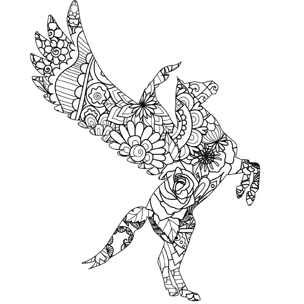 Mythical Unicorn Mandalas