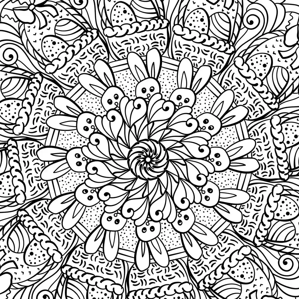 Playful Easter Mandalas