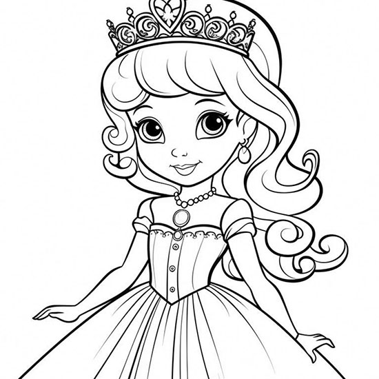 Princess Coloring - Vol 2