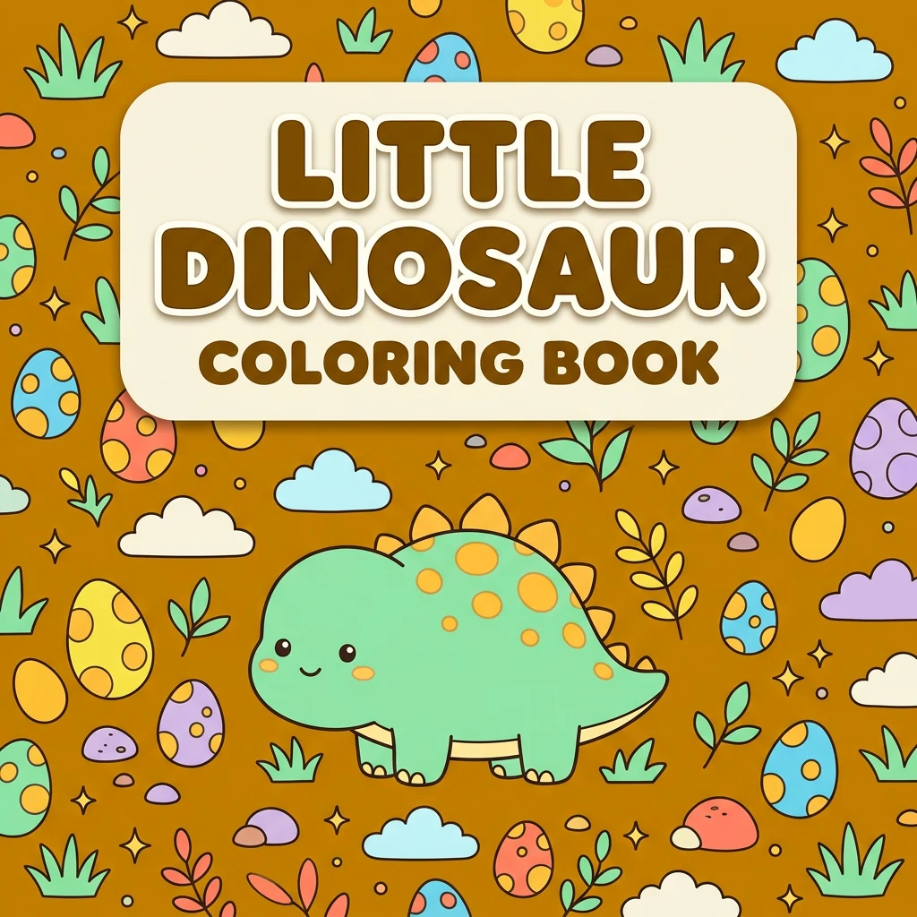 Little Dinosaur Coloring