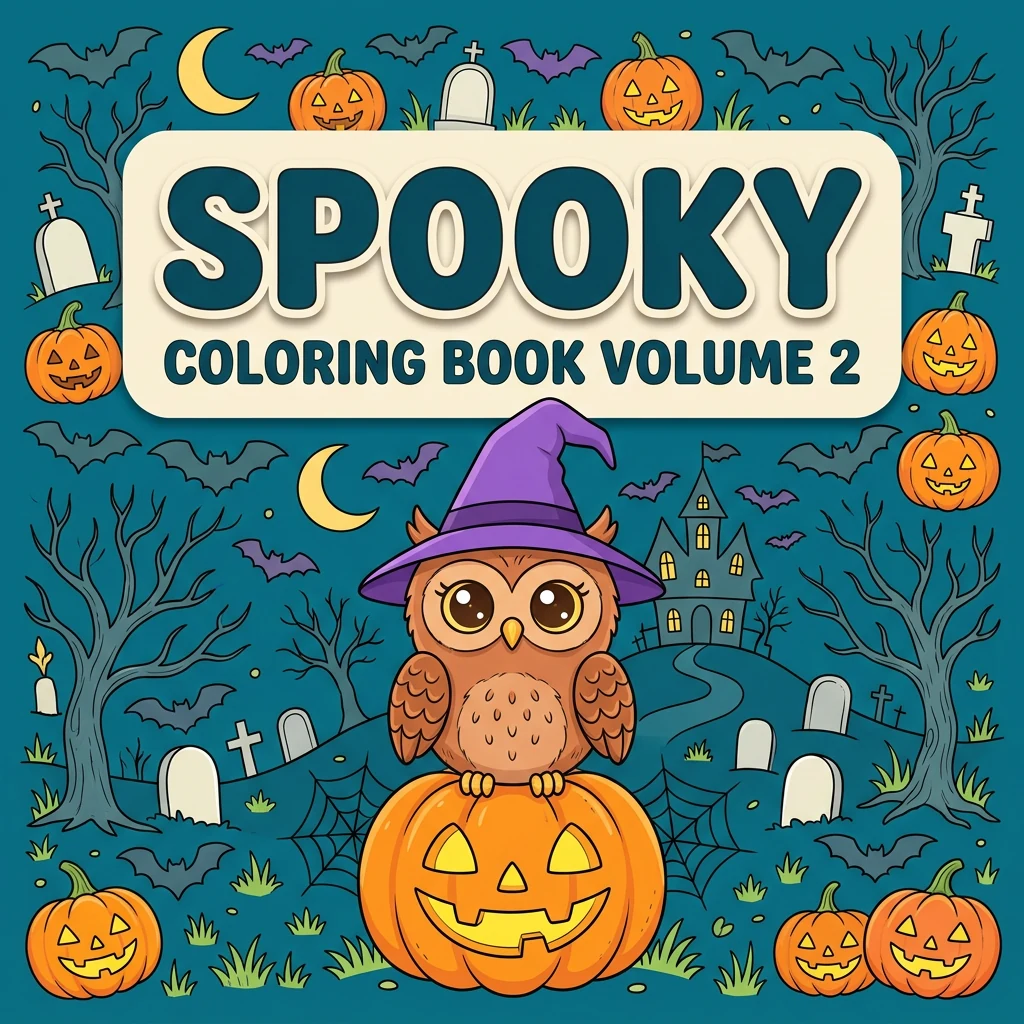 Spooky Coloring - Vol 2