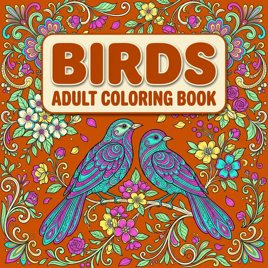Adult Coloring Pages Birds