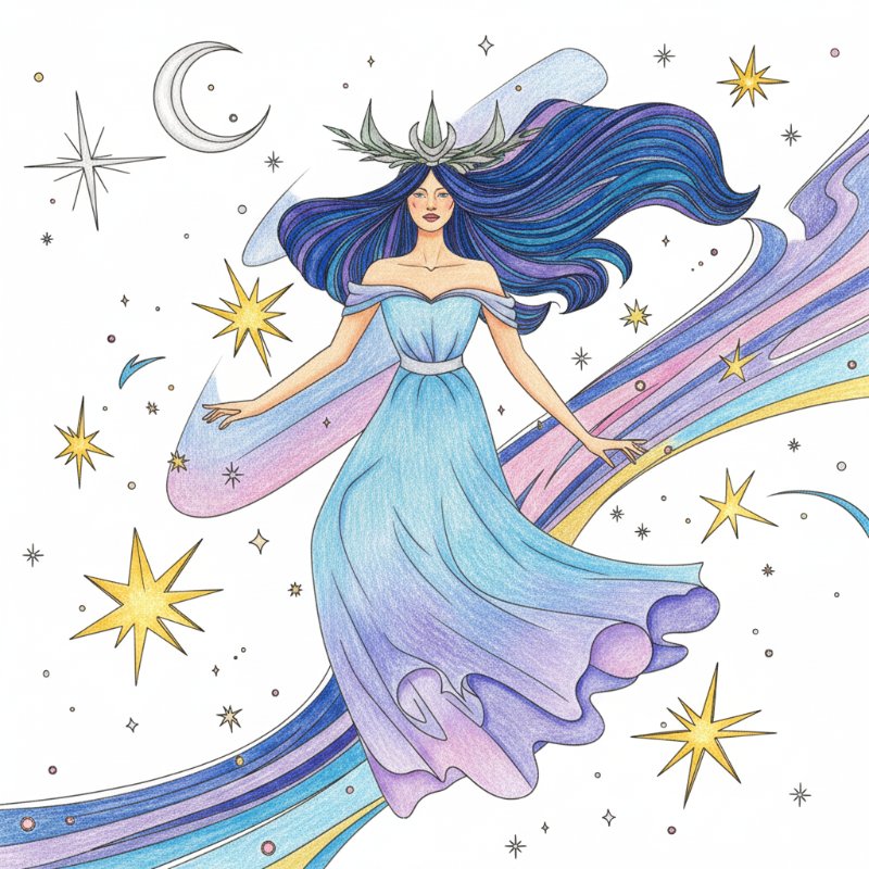 Celestrial Adult Coloring - Vol 1