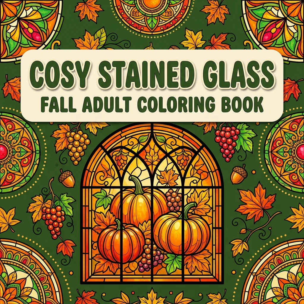 Cosy Stained Glass Fall