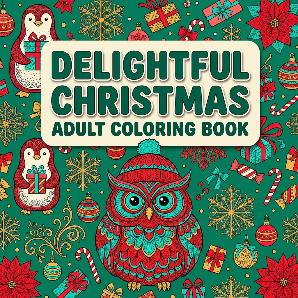 Delightful Christmas Coloring