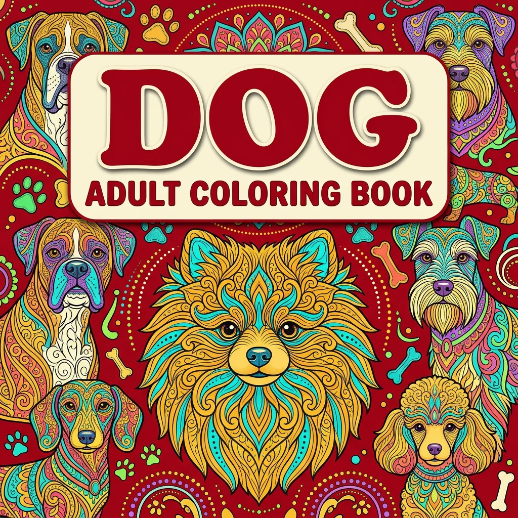 Dog Coloring Book