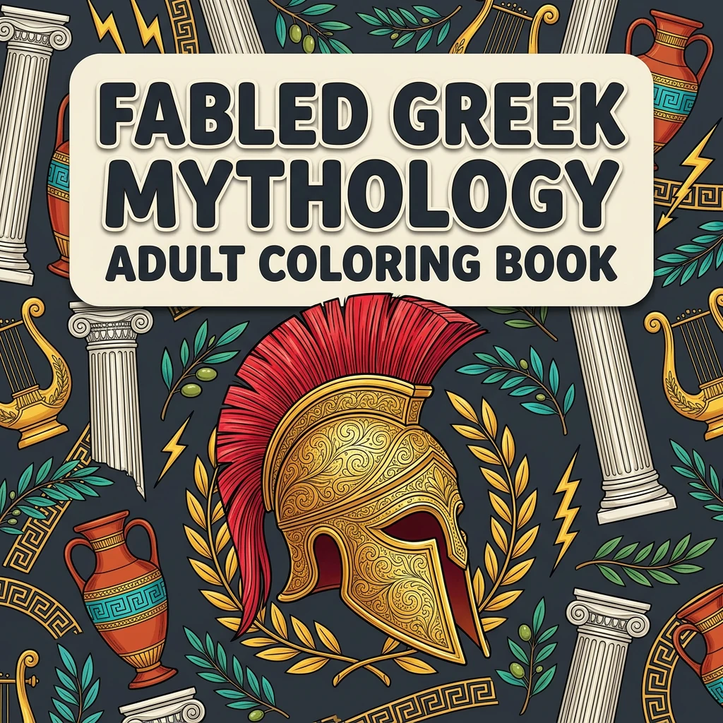 Fabled Greek Mythology Coloring
