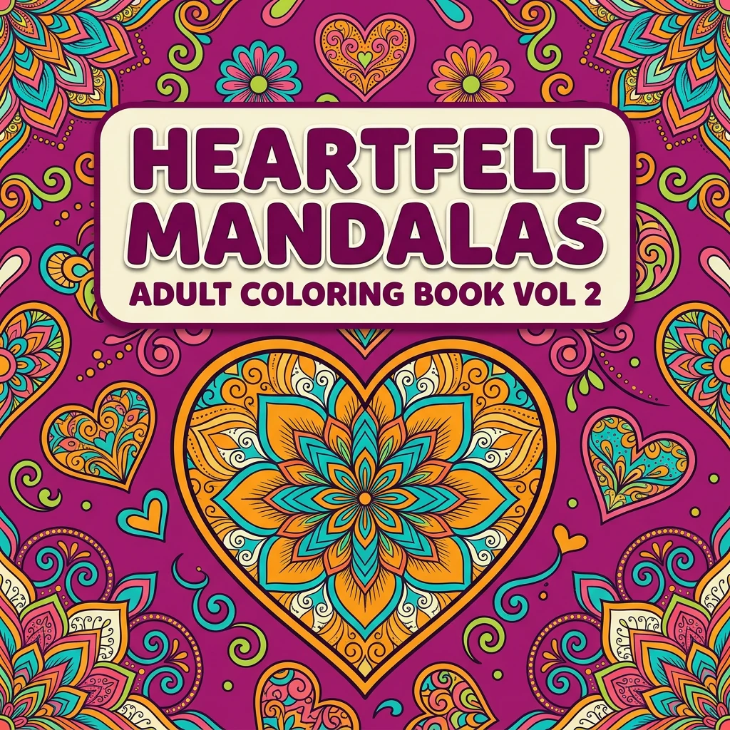 Heartfelt Mandalas – Vol 2