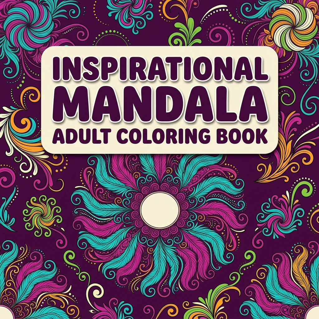 Inspirational Mandala Coloring Book