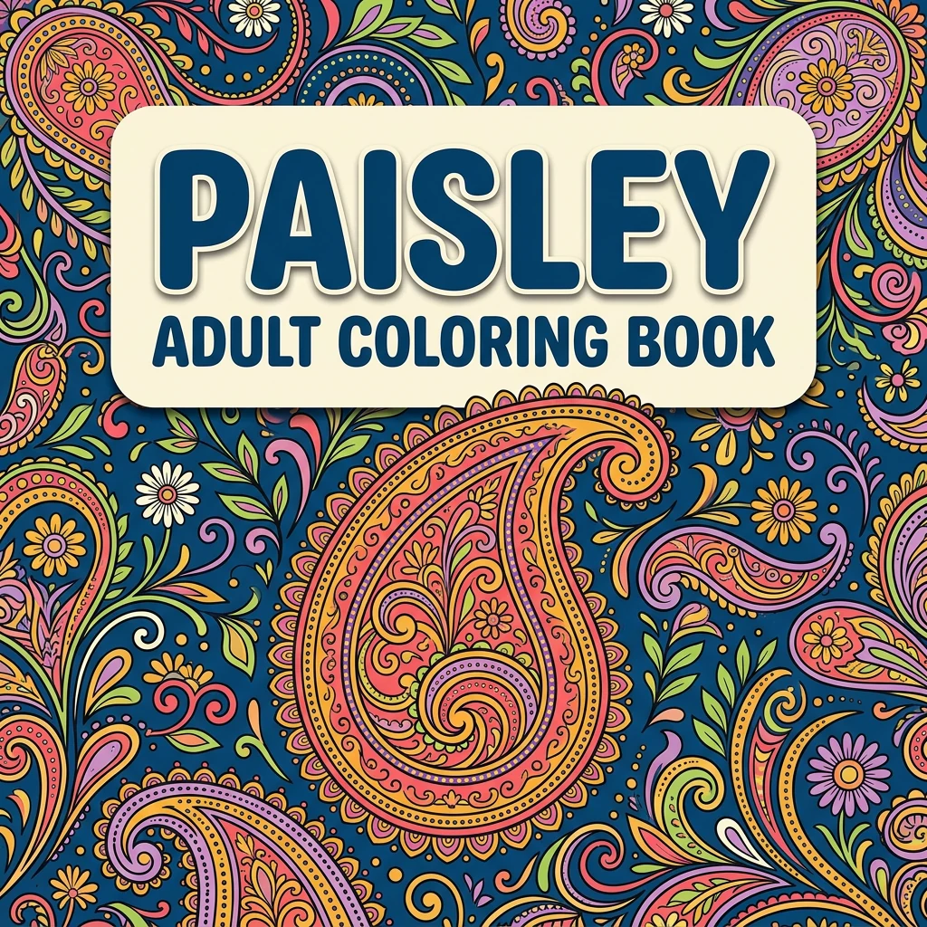 Paisley Coloring Pages