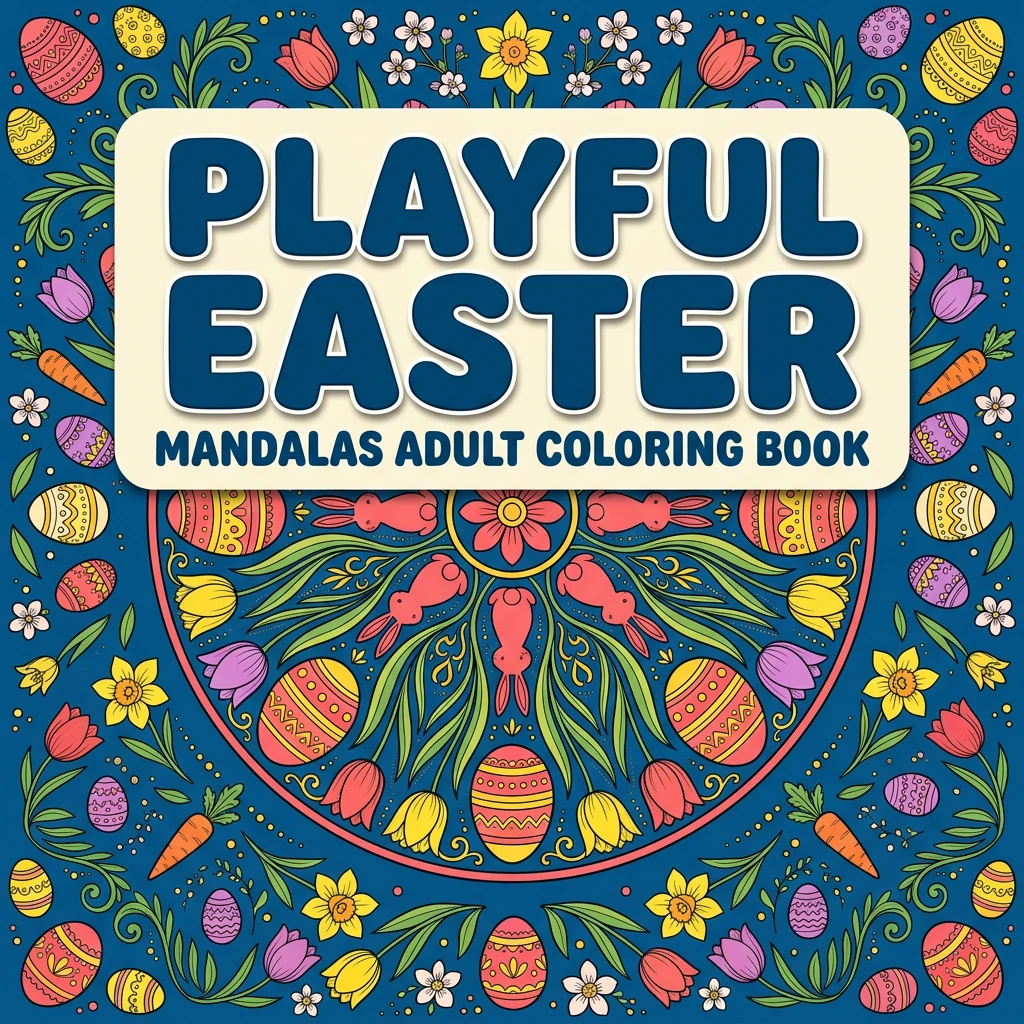 Playful Easter Mandalas