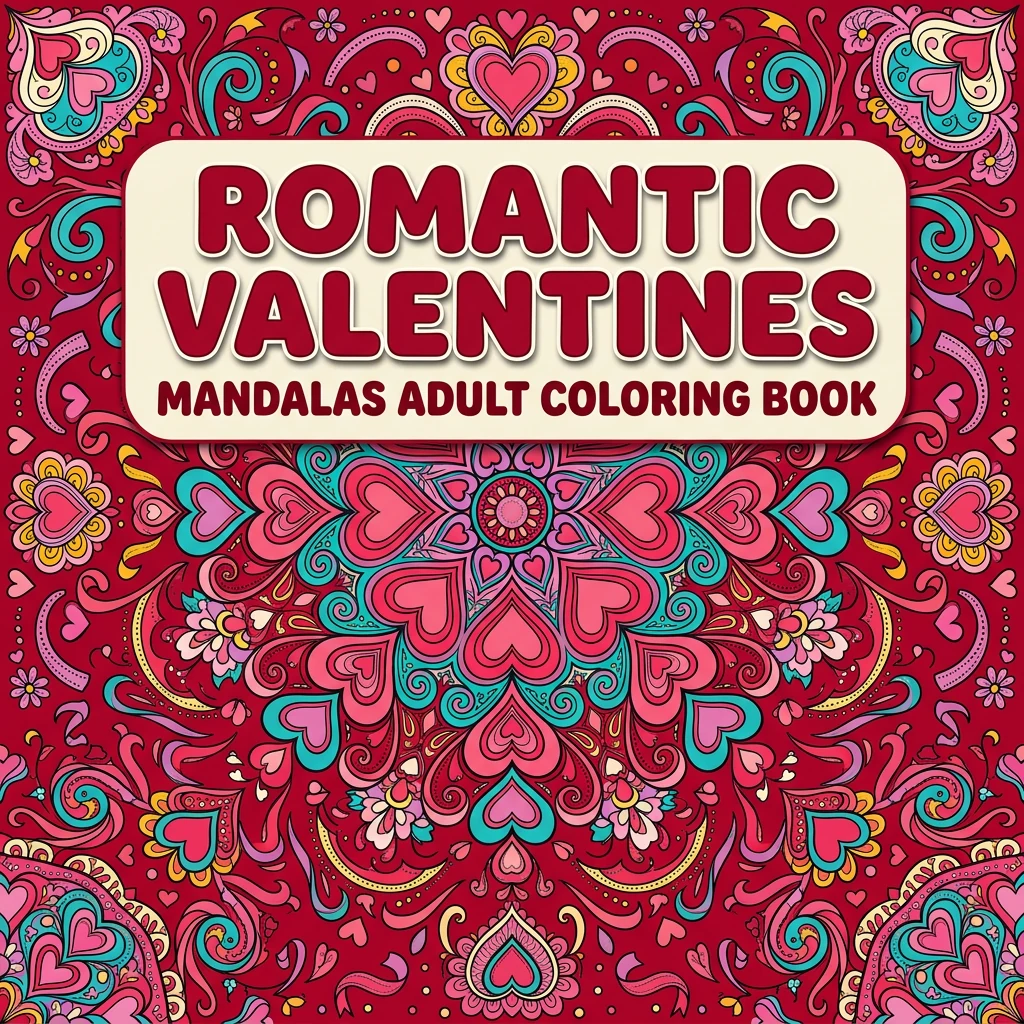 Romantic Valentines Mandalas