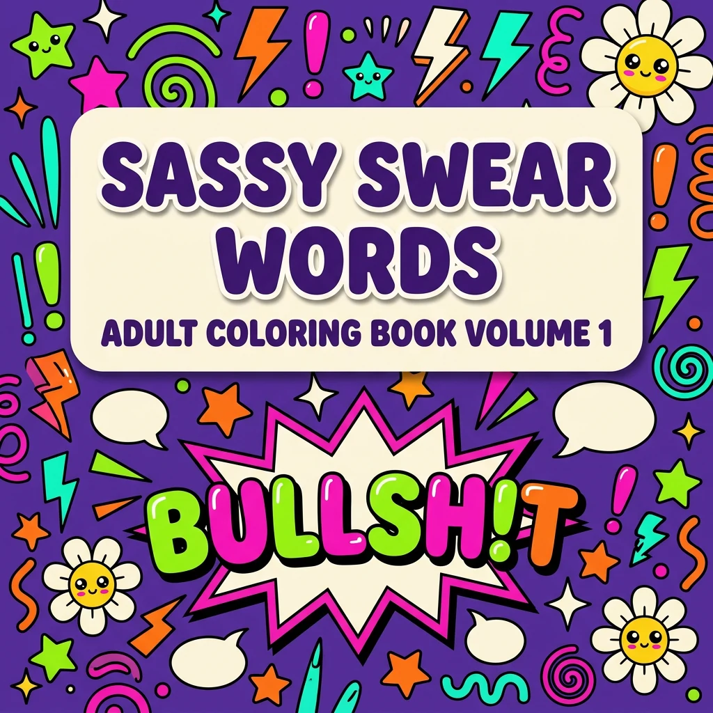 Sassy Swear Words Vol 1