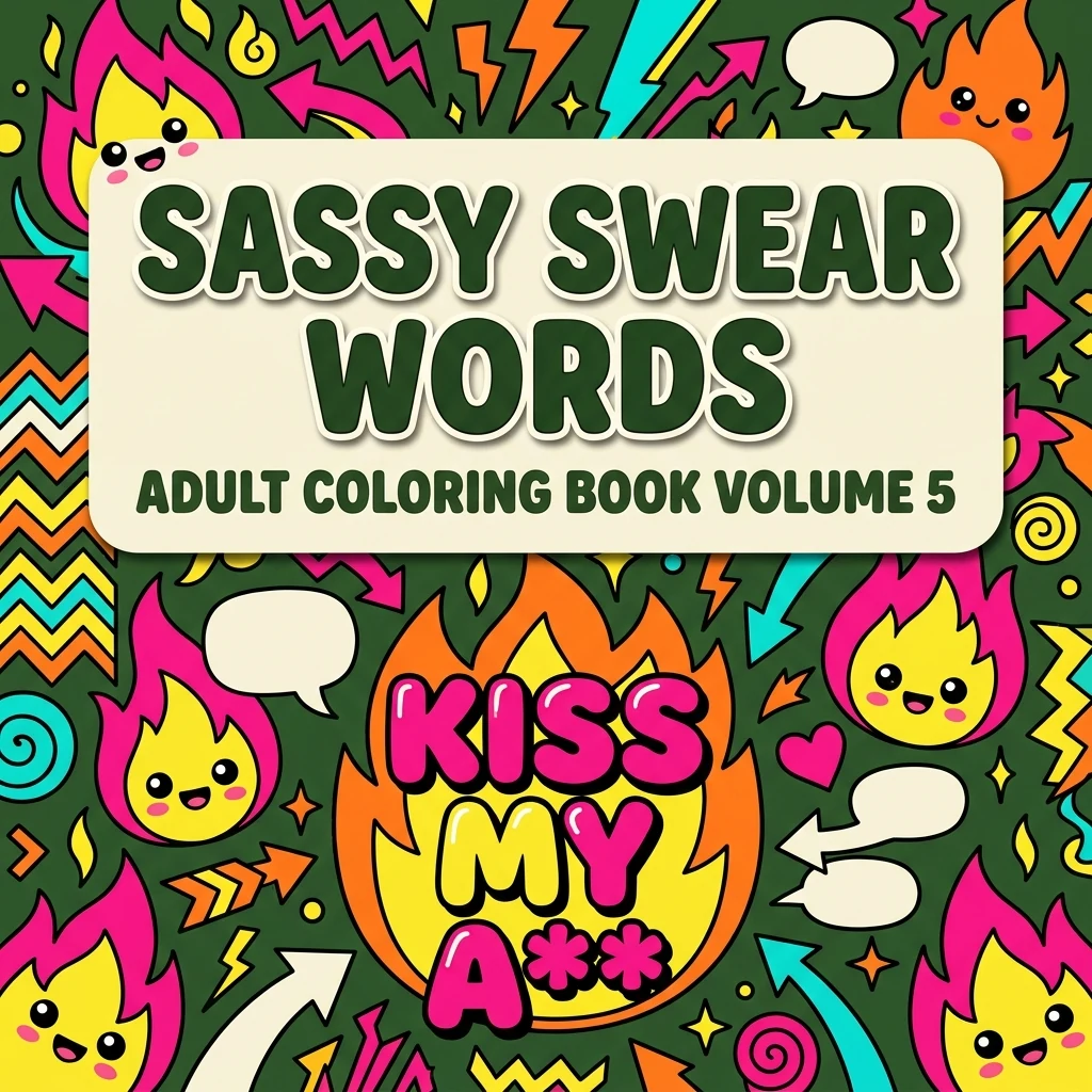 Sassy Swear Words Vol 5