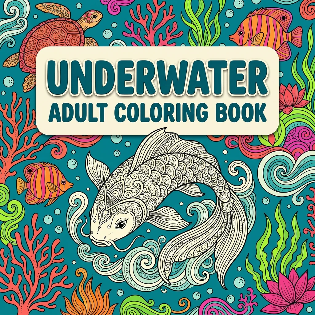 Underwater Coloring Book