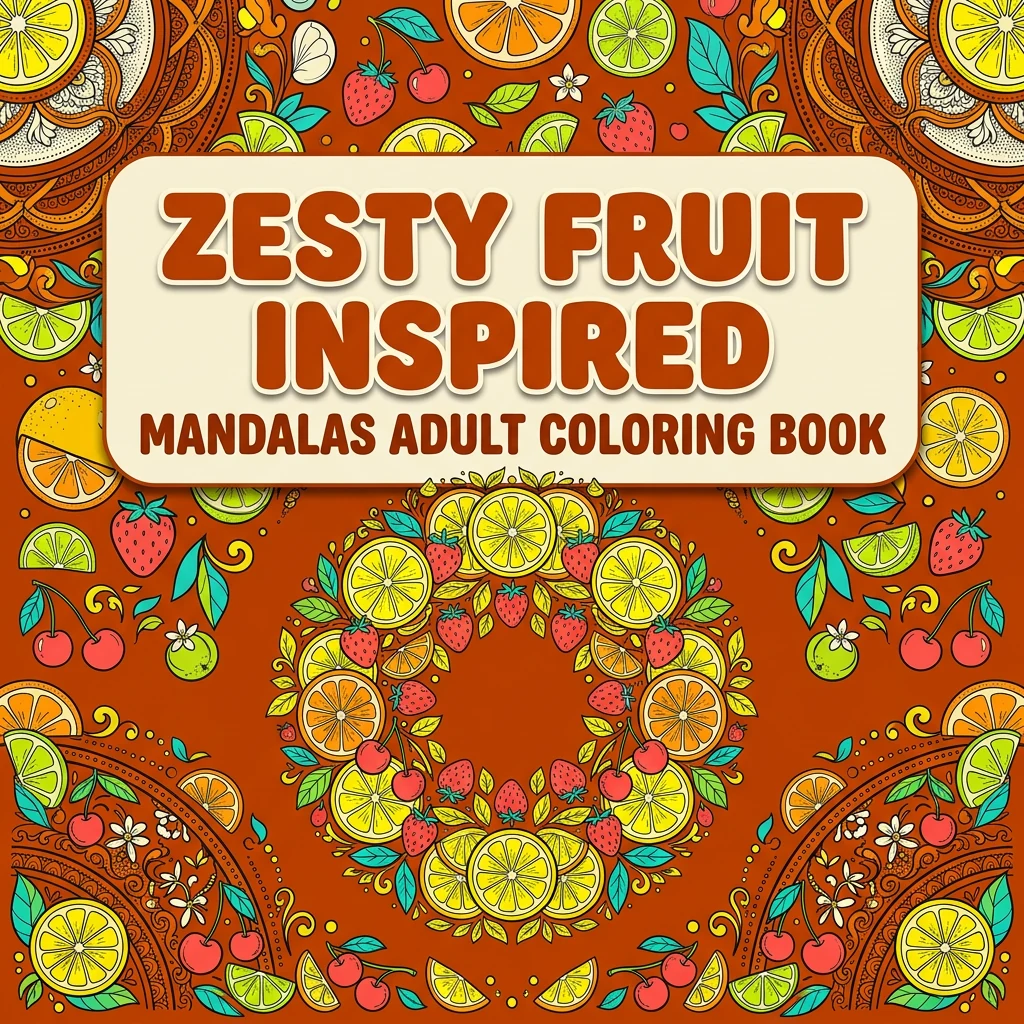Zesty Fruit Inspired Mandalas