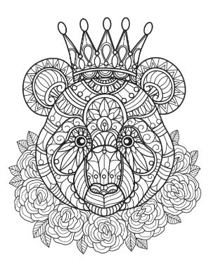 adult-animal-coloring-pages - Page 3