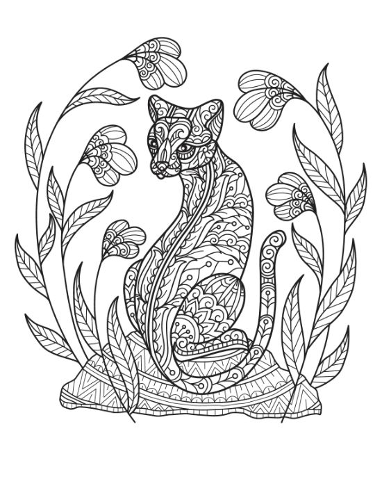 adult-animal-coloring-pages - Page 50