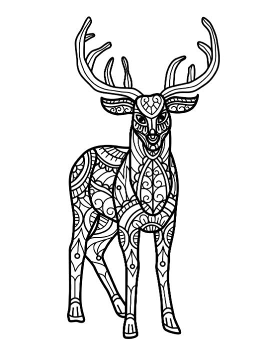 adult-animal-coloring-pages - Page 7