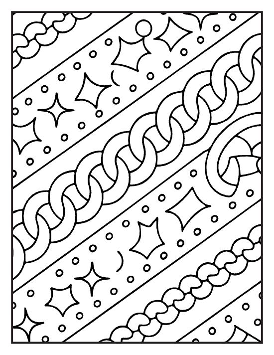 bold-and-easy-patterns-adult-coloring-book-vol-1 - Page 1