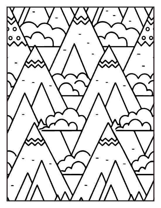 bold-and-easy-patterns-adult-coloring-book-vol-1 - Page 21