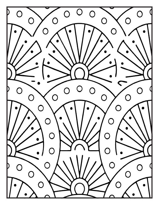 bold-and-easy-patterns-adult-coloring-book-vol-1 - Page 23