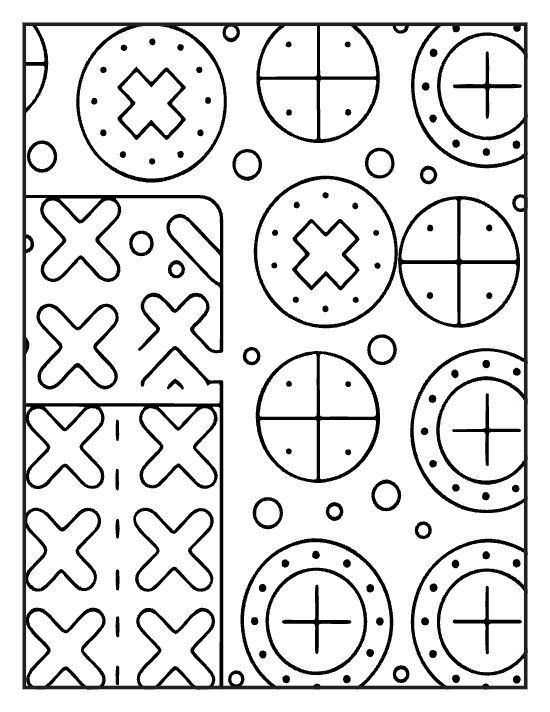 bold-and-easy-patterns-adult-coloring-book-vol-1 - Page 27