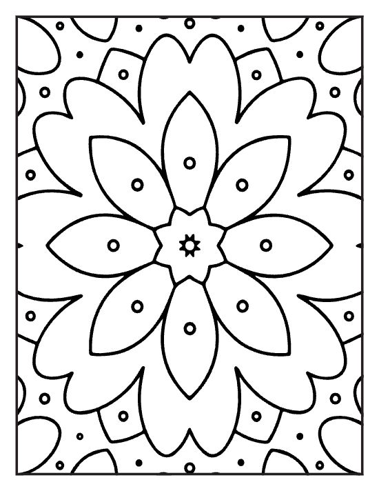 bold-and-easy-patterns-adult-coloring-book-vol-1 - Page 34