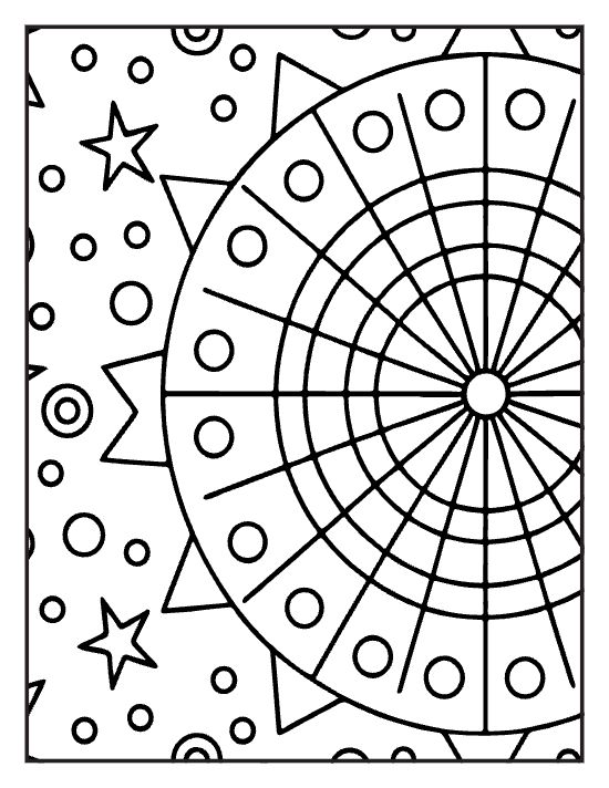 bold-and-easy-patterns-adult-coloring-book-vol-1 - Page 5