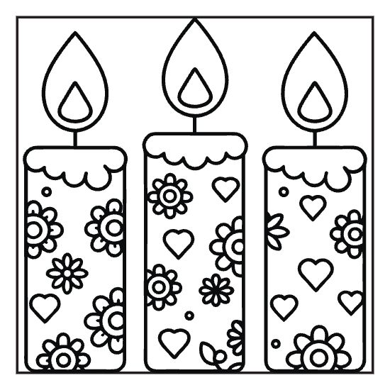 Square tessellation simple geometric coloring page, bold and easy adult pattern coloring page