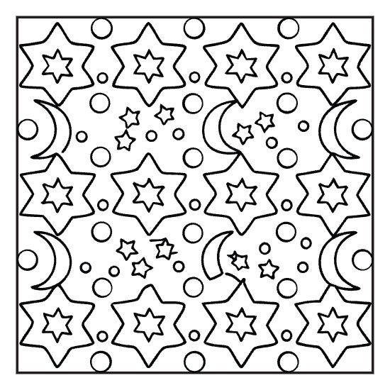 Zigzag bold stripe coloring page with thick line work, simple geometric adult pattern page