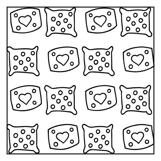 Doodle flame field coloring page with hand drawn flicker shapes, bold and easy adult cozy page