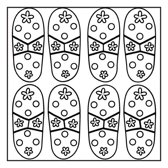 Snowflake border print coloring page, hygge bold and easy adult cozy coloring page