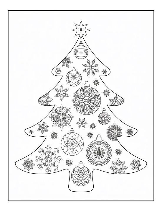 christmas-ornament-coloring - Page 12