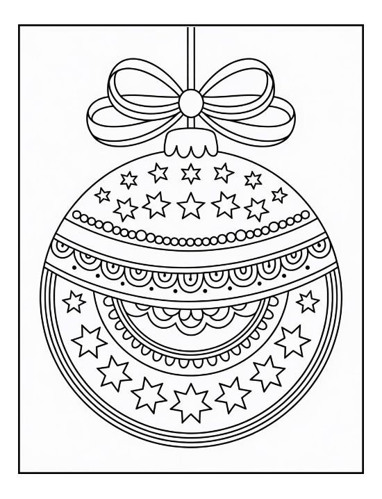 christmas-ornament-coloring - Page 13