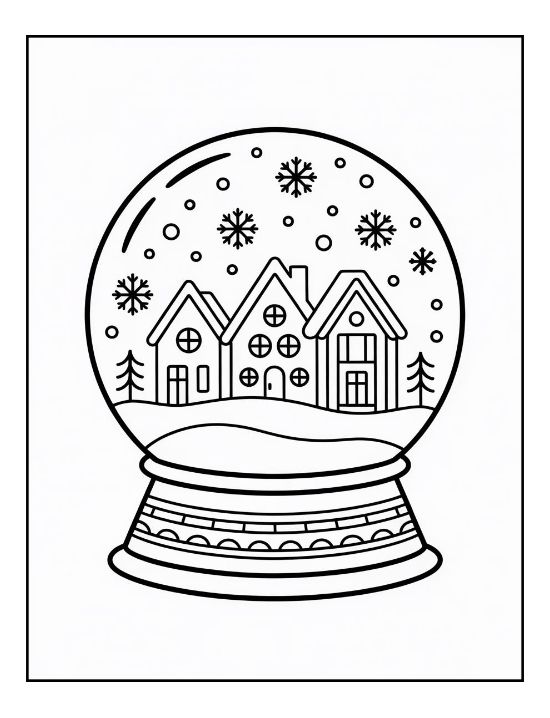 christmas-ornament-coloring - Page 17