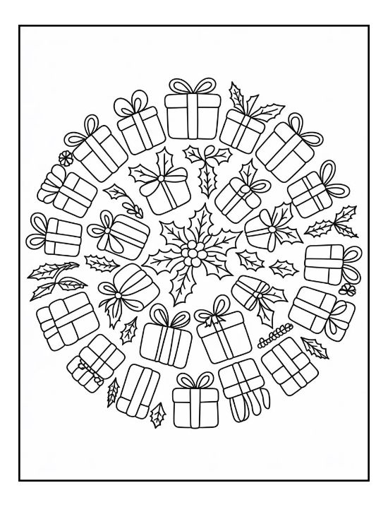 christmas-ornament-coloring - Page 18