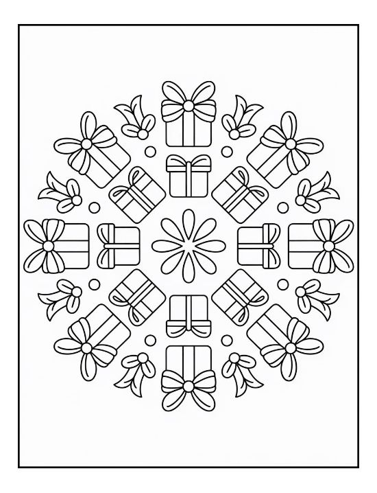 christmas-ornament-coloring - Page 22