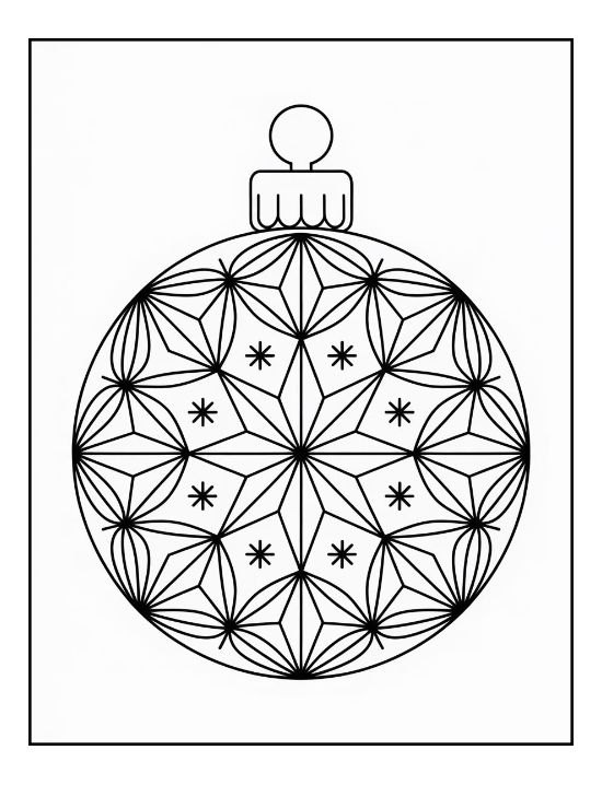 christmas-ornament-coloring - Page 27